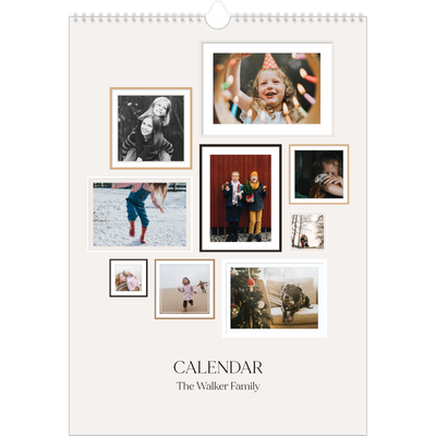 A3 photo calendars — Wall photo gallery [cover]