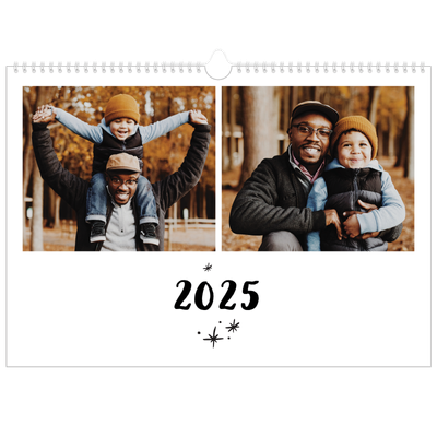 A3 Photo Calendar — Handwritten [cover]