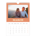 A5 Photo Calendar — Retro frames [March]