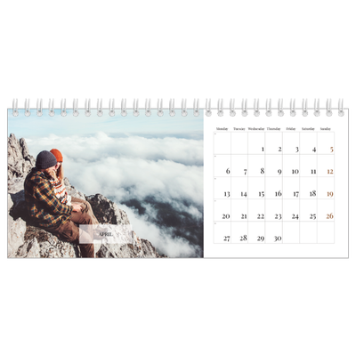 Desk calendars — Classic calendar [April]
