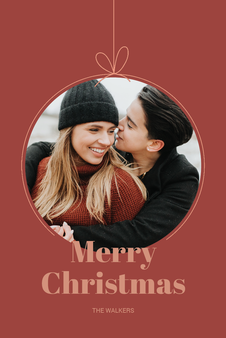 Cards — Picture perfect bauble