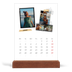 Easel Desk Calendar Portrait  — Scrapbook flair [January]