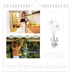 Square calendars  — Simple botanical [April]