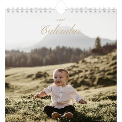 Square calendars  — Photo strip boxes [cover]