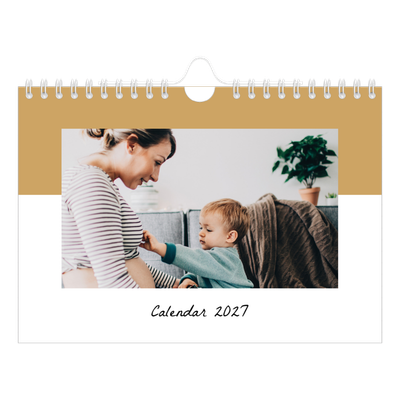 A5 Landscape Photo Calendar — List Calendar [cover]