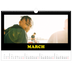 A3 Photo Calendar — Fun type [March]