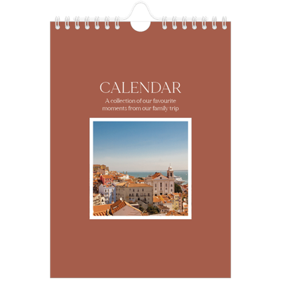 A5 Photo Calendar — Classic colours [cover]