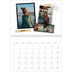 A4 Double Photo Calendar — Scrapbook flair [January]