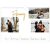 A3 Photo Calendar — Gold marker pen [February]