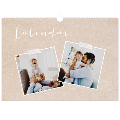 A3 Photo Calendar — Scrapbook calendar [cover]