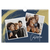 A4 Landscape Photo Calendar — Gold brush backgrounds [cover]