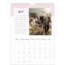 A4 Photo Calendar — List Calendar [April]