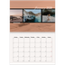 A4 Double Photo Calendar — Adventure wanderlust [January]