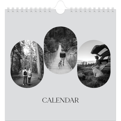 Square calendars  — Open road [cover]