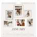 Square calendars  — Wall photo gallery [January]