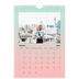 A5 Photo Calendar — Pastel shades [January]