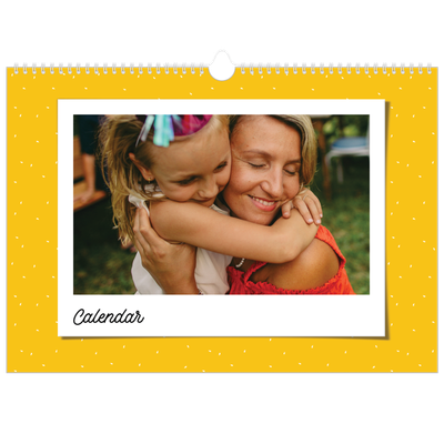A3 Photo Calendar — Colour pop snapshots [cover]