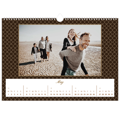 A3 Photo Calendar — Vintage monochrome [cover]