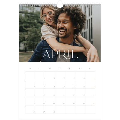 A3 photo calendars — Larger than life [April]
