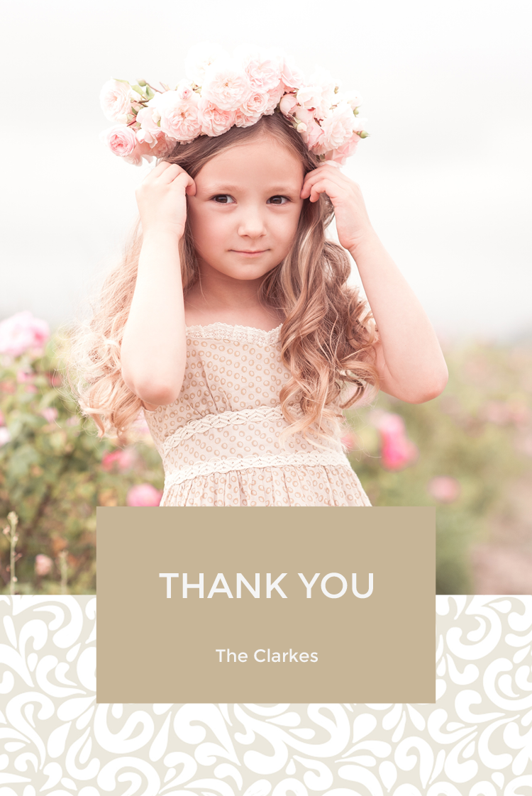 Thank you cards — Wallpaper background