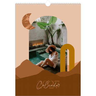 A3 photo calendars — Neutral mountains [cover]