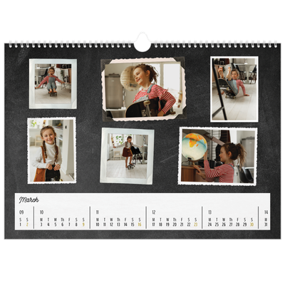A3 Photo Calendar — Picture collection [March]