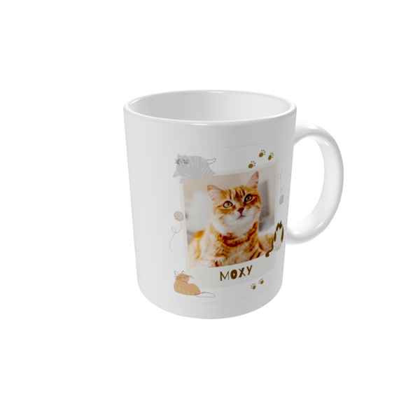 Personalised mugs — Playful kitten