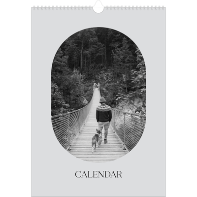 A3 photo calendars — Open road [cover]