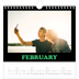 Square calendars  — Fun type [February]