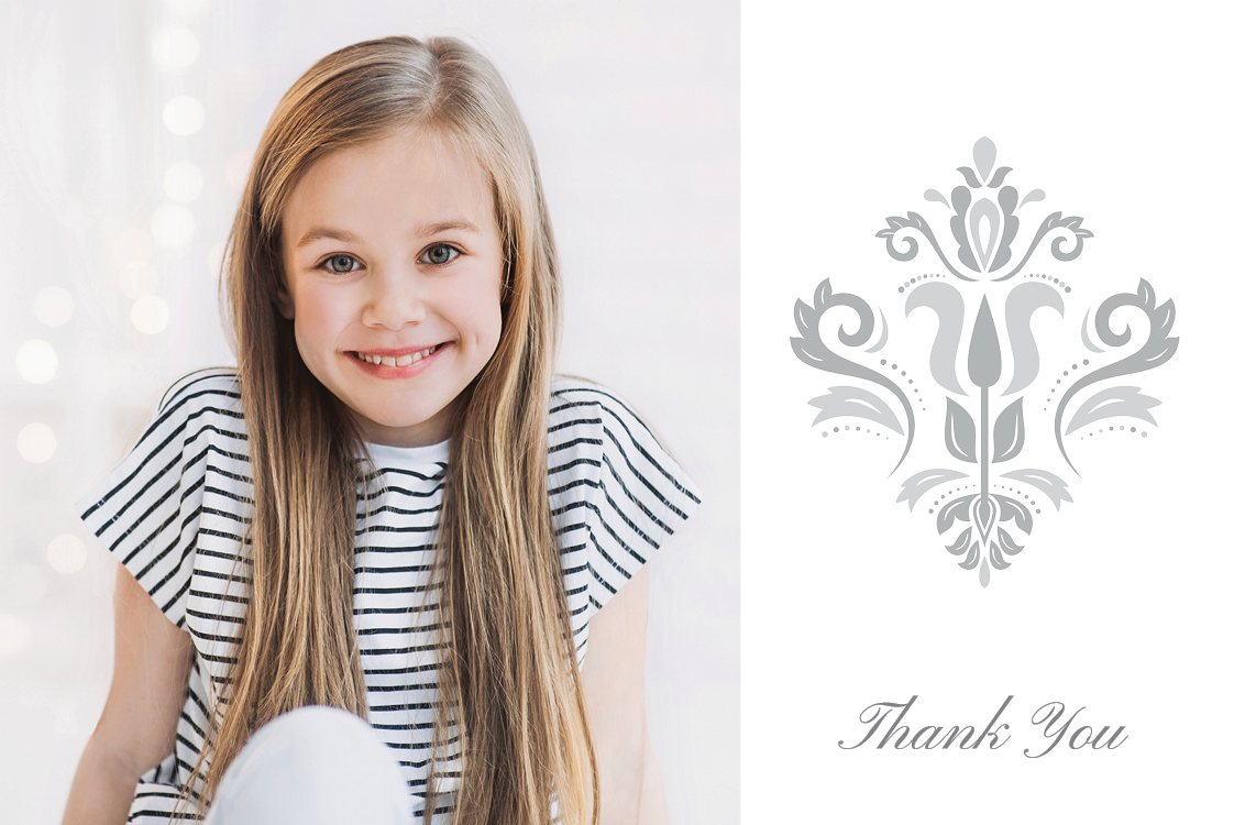 Thank you cards — Motif frame