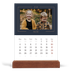Easel Desk Calendar Portrait  — Prussian blue [cover]