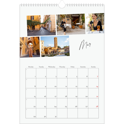 A3 photo calendars — City break [March]