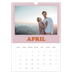 A3 photo calendars — Retro frames [April]