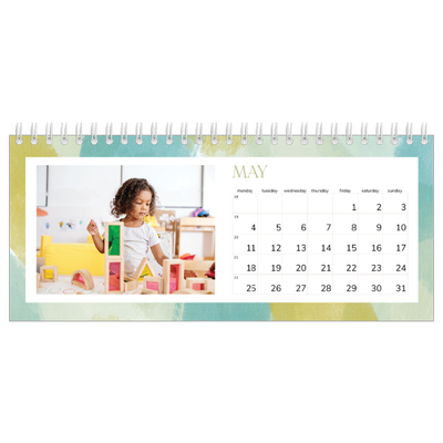 Desk calendars — Paintbrush effect [cover]