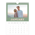 A5 Photo Calendar — Retro frames [January]