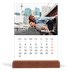 Easel Desk Calendar Portrait  — Simple script [March]