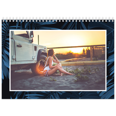 A4 Double Photo Calendar — Vivid plant life [cover]