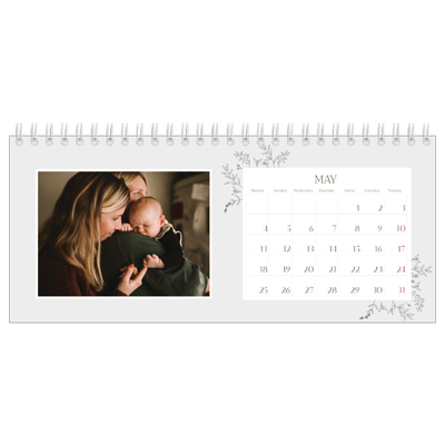 Desk calendars — Hand drawn flowers [cover]