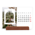 Easel Desk Calendar Landscape  — The open arch [February]