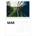 A4 Double Photo Calendar — Big date [March]