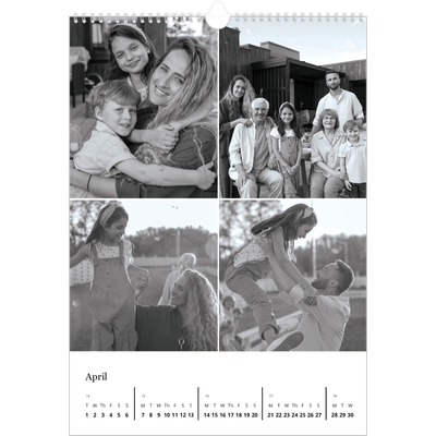 A3 photo calendars — Focus [April]