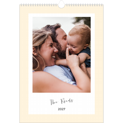 A3 Family Planner — Modern Planner - Family of 3 [cover]