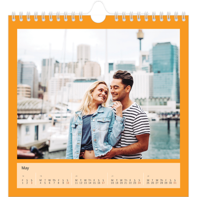 Square calendars  — Colour my world [cover]