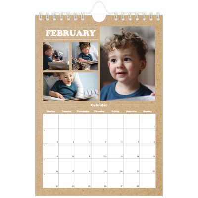 A5 Photo Calendar — This year’s editorial [February]