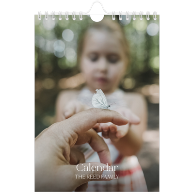 A5 Photo Calendar — Twelve big months [cover]