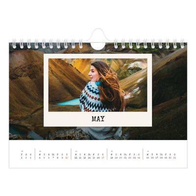 A5 Landscape Photo Calendar — The portrait edit [cover]