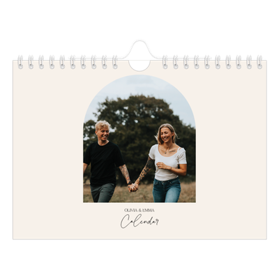 A5 Landscape Photo Calendar — Arch memories [cover]