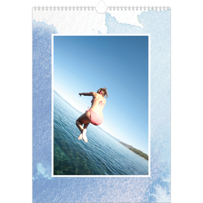 A3 photo calendars — Watercolour backgrounds [cover]