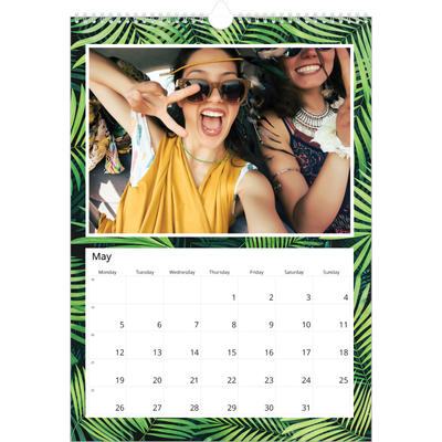 A3 photo calendars — Vivid plant life [cover]