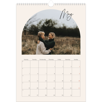 A3 photo calendars — Arch memories [cover]